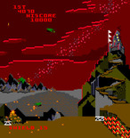 Satan's Hollow for Arcade - I've been hit!