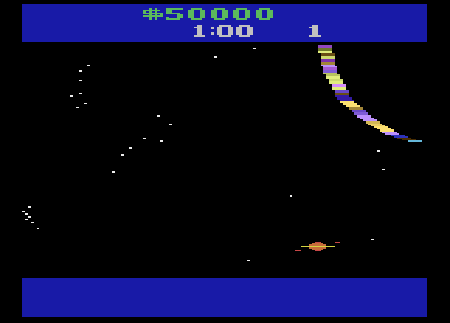 Journey Escape Atari 2600 Screenshot: Starting screen.