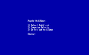 Break Point Pro Tennis for IBM PC/Compatibles - You can set some psyche modifiers.