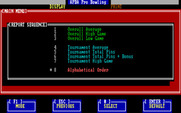 APBA Pro Bowling for IBM PC/Compatibles - Reporting menu...