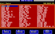 APBA Pro Bowling for IBM PC/Compatibles - Choose bowlers...