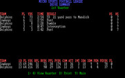 MSFL Pro League Football for IBM PC/Compatibles - Drive summary.