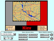 Kiev for IBM PC/Compatibles - Setting up a game.