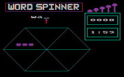 Word Spinner for IBM PC/Compatibles - Game start.