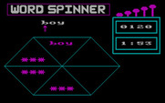 Word Spinner for IBM PC/Compatibles - Trying another word puzzle...