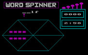Word Spinner for IBM PC/Compatibles - You can also increase the difficulty by having more letters.