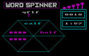 Word Spinner for IBM PC/Compatibles - What words can I make here?