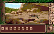 Chrono Quest for Amiga - Looks like someone has been here before...