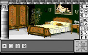 Chrono Quest for Amiga - The bedroom...