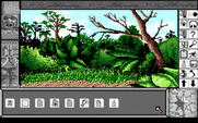 Chrono Quest for Amiga - Lost in the jungle...