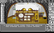 Chrono Quest for Atari ST - Time machine activated, time to travel...