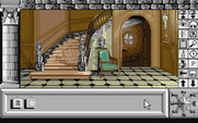 Chrono Quest for Atari ST - The starting location.