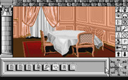 Chrono Quest for Atari ST - The dining room.