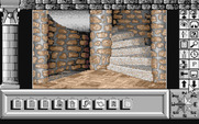 Chrono Quest for Atari ST - Climbing up and down some stairs...