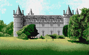 Chrono Quest for Atari ST - The game starts in this castle...