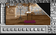 Chrono Quest for Atari ST - Examining some items...