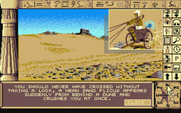 Chrono Quest for Atari ST - I've been run over! Game over...