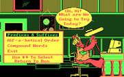 ALF's World of Words for IBM PC/Compatibles - Choose an exercise...