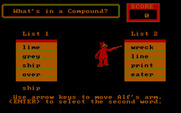 ALF's World of Words for IBM PC/Compatibles - Ship .... wreck? Seems like a good answer...