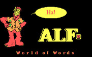 ALF's World of Words for IBM PC/Compatibles - Title screen.