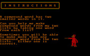 ALF's World of Words for IBM PC/Compatibles - Compound word instructions.