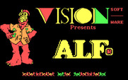ALF's World of Words for IBM PC/Compatibles - Vision Software presents...