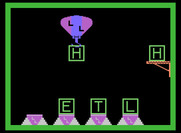 Learning with Leeper for ColecoVision - A match! The "H" is carried away...