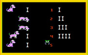 Learning with Leeper for IBM PC/Compatibles - Correct! Each dog eats a bone now...