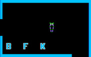 Learning with Leeper for IBM PC/Compatibles - Leeper places a few letters on the screen.