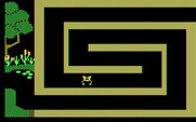Learning with Leeper for IBM PC/Compatibles - Leeper demonstrates the path through this simple maze.