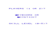 Flip 'N' Match for Commodore VIC-20 - First, set a few game options...