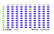 Flip 'N' Match for Commodore VIC-20 - Flipping over two cards...