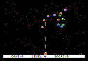 Pest Patrol for Apple II - Game start.