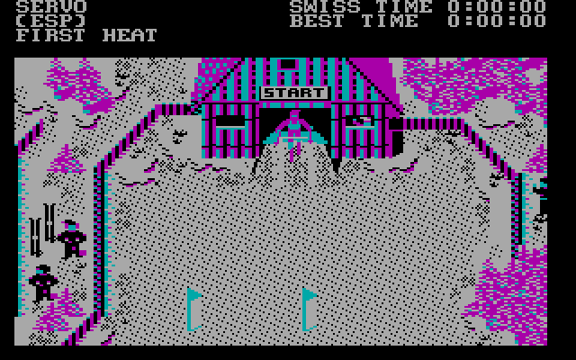 World Games IBM PC/Compatibles Screenshot: Ready to begin?