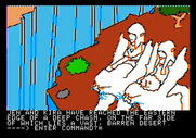 Hi-Res Adventure #6: The Dark Crystal for Apple II - Can I make it across this chasm?