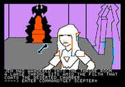 Hi-Res Adventure #6: The Dark Crystal for Apple II - A sceptor is here; might be useful, better take it!