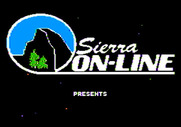 Hi-Res Adventure #6: The Dark Crystal for Apple II - Sierra On-Line logo.
