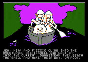 Hi-Res Adventure #6: The Dark Crystal for Apple II - Safely floating down the river...