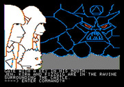 Hi-Res Adventure #6: The Dark Crystal for Apple II - Now I have a key!