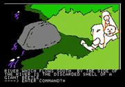 Hi-Res Adventure #6: The Dark Crystal for Apple II - Arrived at a river...