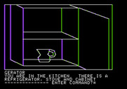 Hi-Res Adventure #1: Mystery House for Apple II - Searching for useful items...