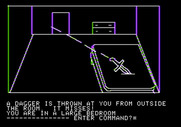 Hi-Res Adventure #1: Mystery House for Apple II - Someone is trying to kill me!