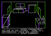 Hi-Res Adventure #1: Mystery House for Apple II - Looks like the kitchen...