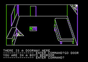 Hi-Res Adventure #1: Mystery House for Apple II - Another note...far too many notes for my taste.