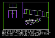 Hi-Res Adventure #1: Mystery House for Apple II - I found a dead body...