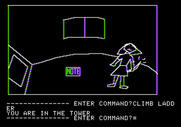 Hi-Res Adventure #1: Mystery House for Apple II - Uh oh, who is this!