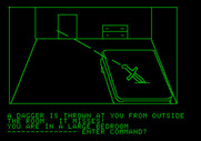 Hi-Res Adventure #1: Mystery House for Apple II - Someone is trying to kill me!