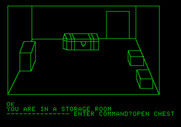 Hi-Res Adventure #1: Mystery House for Apple II - Hmm, a chest...