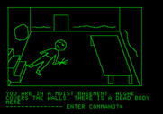Hi-Res Adventure #1: Mystery House for Apple II - In the basement...