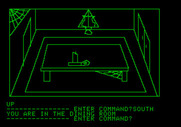 Hi-Res Adventure #1: Mystery House for Apple II - I found a candle!